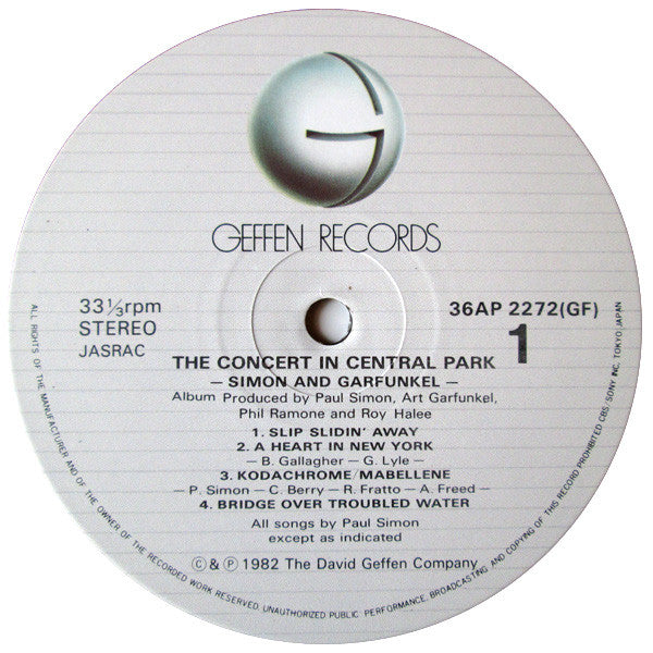 The Concert In Central Park