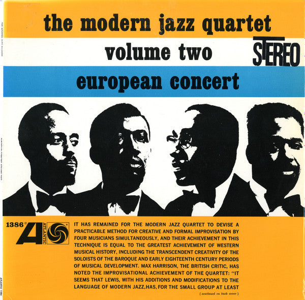Release: European Concert: Volume Two-Vinyl-US-1961-SD 1386-8871715