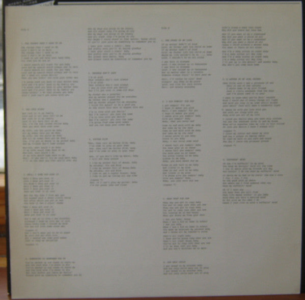 The Things That I Used To Do