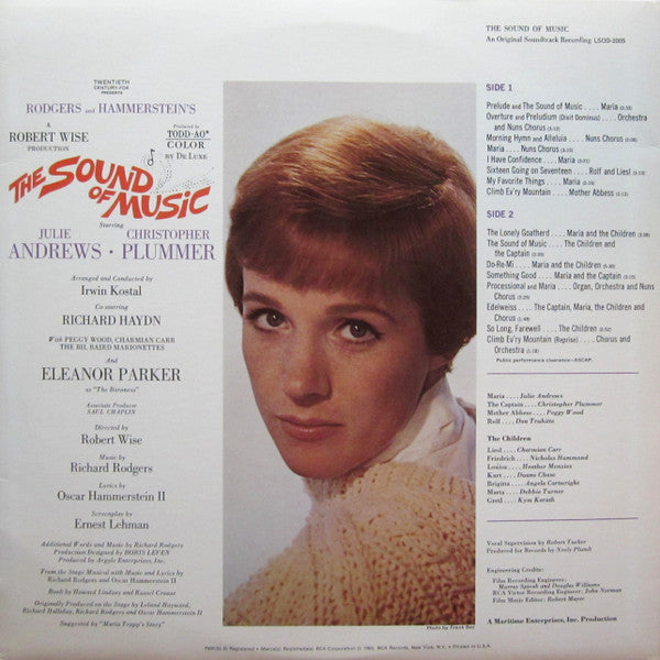 The Sound Of Music (An Original Soundtrack Recording)