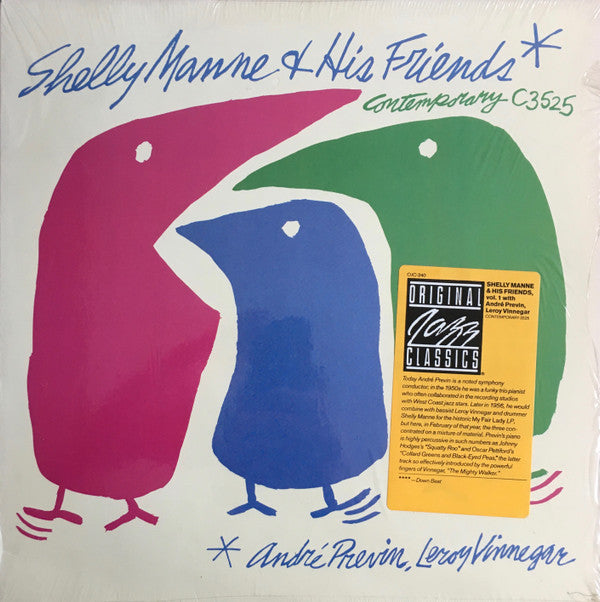 Release: Shelly Manne & His Friends Vol. 1-Vinyl-US-1986-OJC-240, C3525, C-7525-3337042