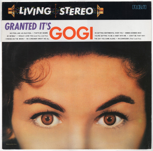 Release: Granted... it's Gogi-Vinyl-Germany-1984-NL 90044-3954398
