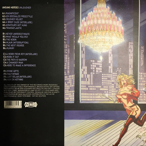 Release: Unleashed-Vinyl-UK & Europe-2000-SCLP 005-4340749