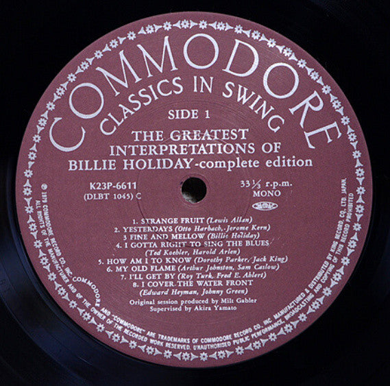 The Greatest Interpretations Of Billie Holiday - Complete Edition