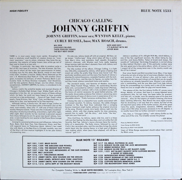 Introducing Johnny Griffin