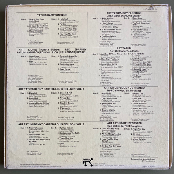 Master Release: The Tatum Group Masterpieces by Art Tatum