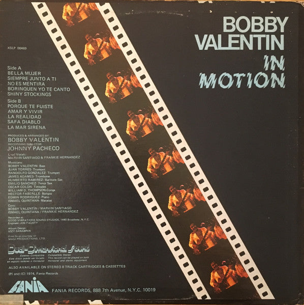 Master Release: In Motion by Bobby Valentin