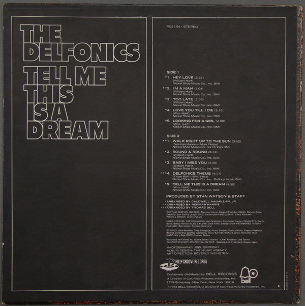 Master Release: Tell Me This Is A Dream by The Delfonics