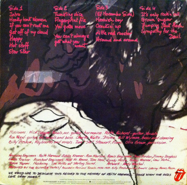 Release: Love You Live-Vinyl-US-1977-COC 2-9001-1224660