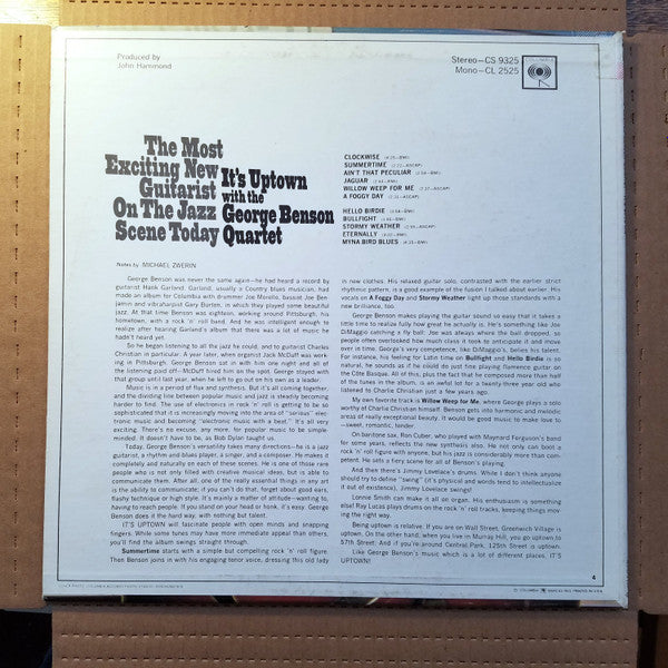 Release: It's Uptown-Vinyl-US-None-PC 9325-7302173