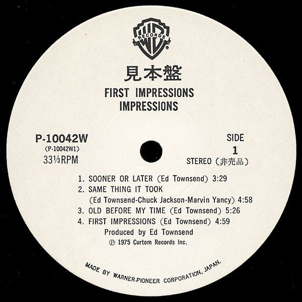 First Impressions