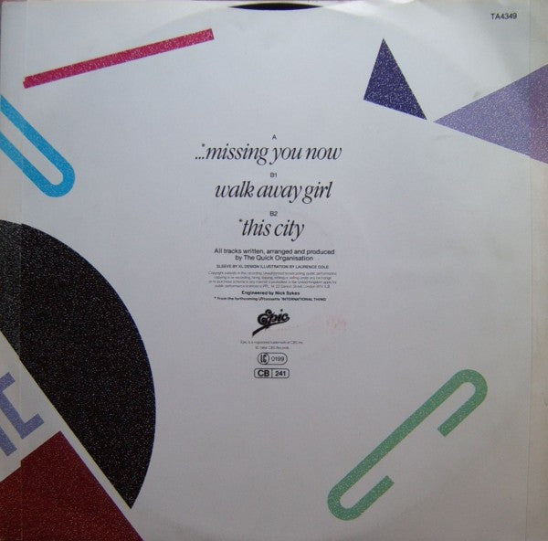 Release: Unknown Release-Vinyl-UK-1984-TA 4349, TA4349-1914339