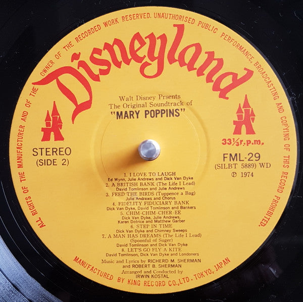 Walt Disney's Mary Poppins (The Original Soundtrack Of)
