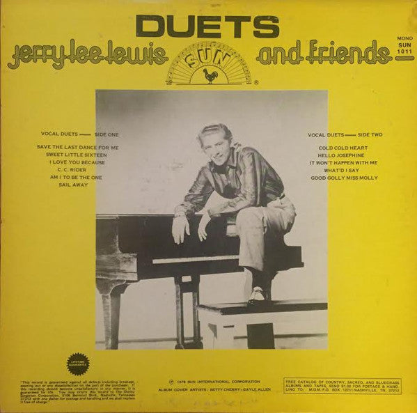 Master Release: Duets by Jerry Lee Lewis And Friends
