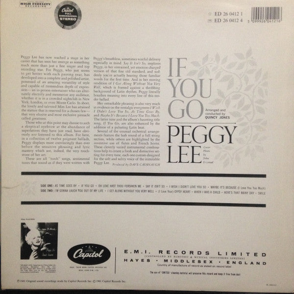 Release: If You Go-Vinyl-UK-1986-ED 26 0412 1, ED 2604121-3640246