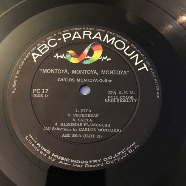 Release: Montoya!-Vinyl-Japan-1958-PC 17-7909892