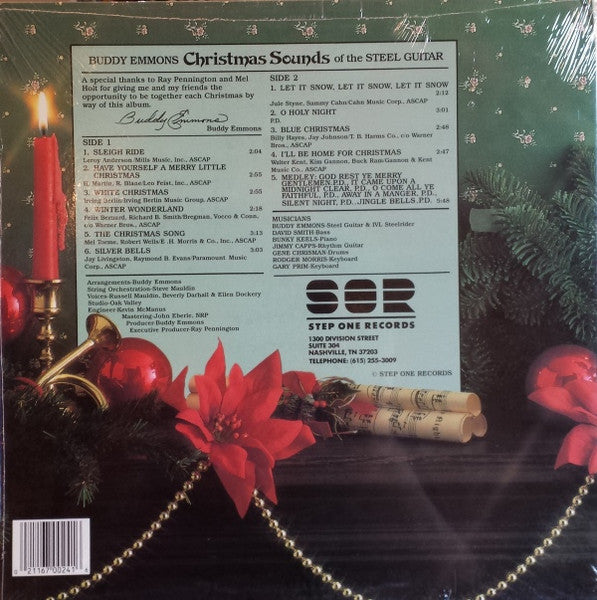 Release: Christmas Sounds Of The Steel Guitar-Vinyl-US-1987-SOR-0024-5064055
