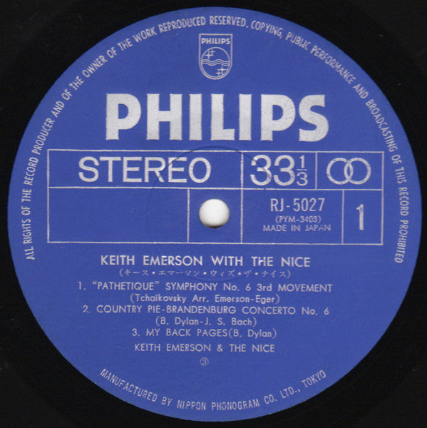 Keith Emerson With The Nice
