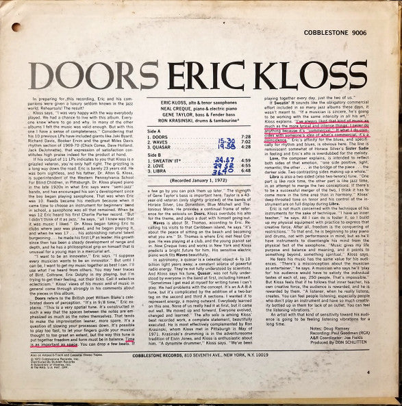 Release: Doors-Vinyl-US-1972-CST 9006-2637102