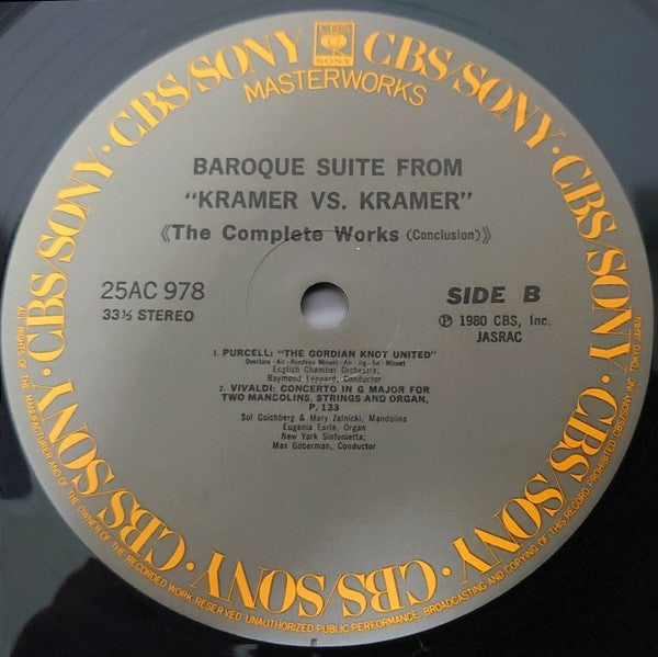 Kramer Vs. Kramer (Soundtrack)