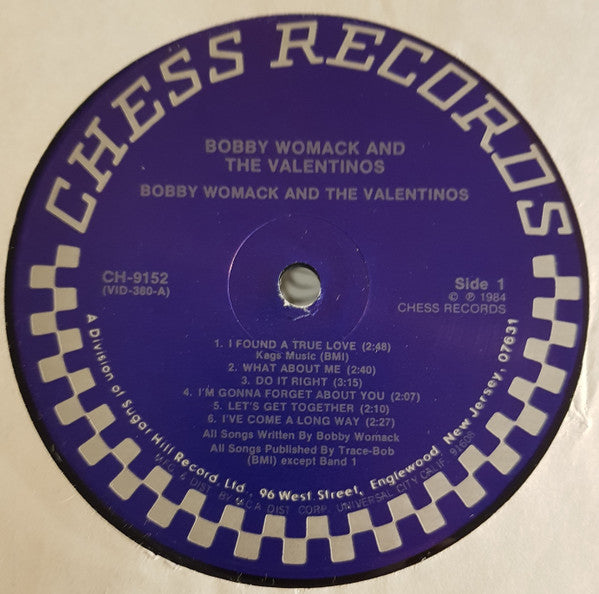 Bobby Womack And The Valentinos