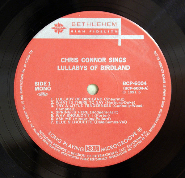 Sings Lullabys Of Birdland