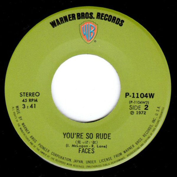 Stay With Me / You're So Rude