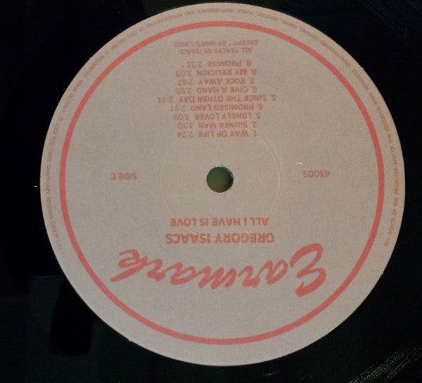 Release: All I Have Is Love: Anthology 1968 To 1995-Vinyl-Italy-2003-43005-6394113