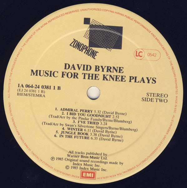 Music For The Knee Plays