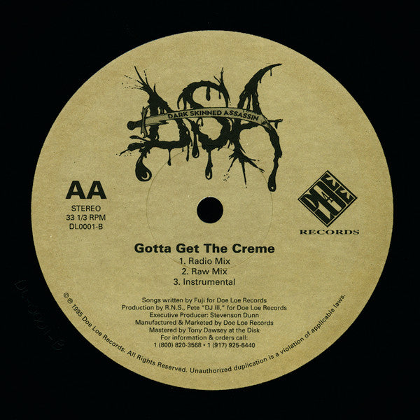 Release: Lock Shit Down -Vinyl-US-1995-DL0001-6998402