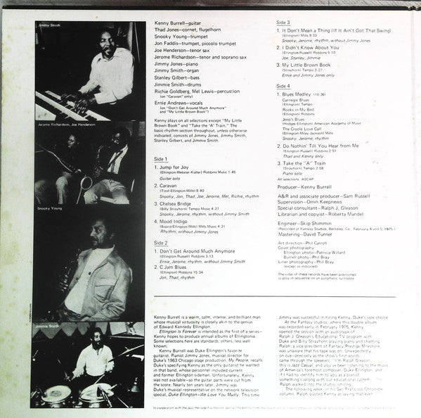 Release: Ellington Is Forever-Vinyl-Japan-1975-SMJ-9507~8-7100375