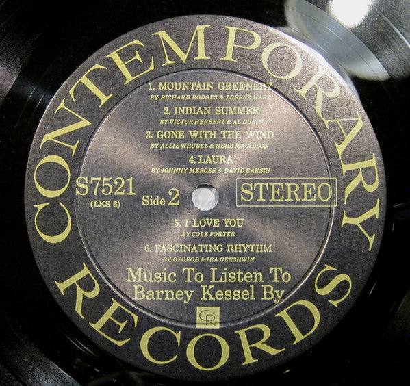 Music To Listen To Barney Kessel By