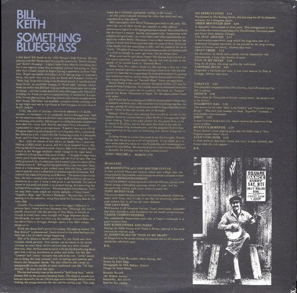 Master Release: Something Auld, Something Newgrass, Something Borrowed, Something Bluegrass by Bill Keith