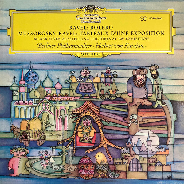 Release: Bolero / Tableaux D'une Exposition = Bilder Einer Ausstellung = Pictures At An Exhibition-Vinyl-Japan-2007-UCJG-9005, 139 010 SLPM-9086779