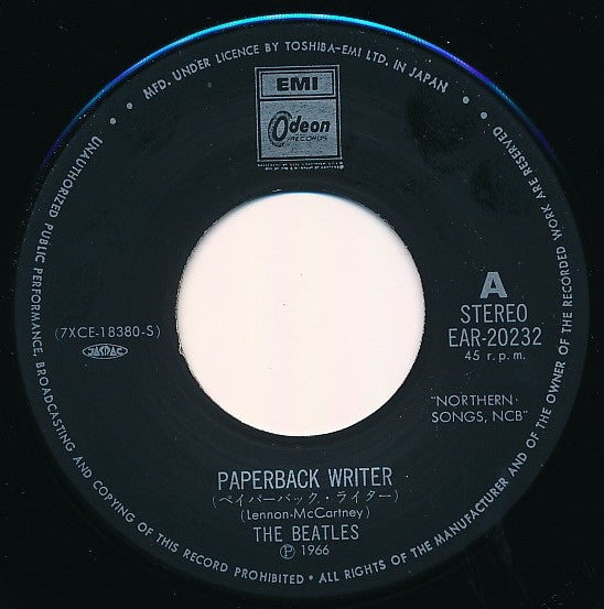ペイパーバック・ライター = Paperback Writer / レイン = Rain