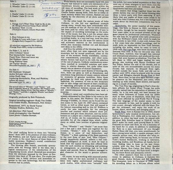 Release: Wheelin'-Vinyl-US-1977-P-24069-9225200