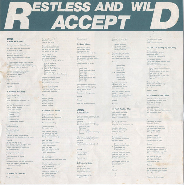Restless And Wild
