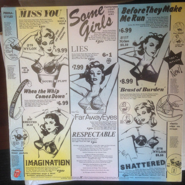 Release: Some Girls-Vinyl-US-1978-COC 39108-8416923