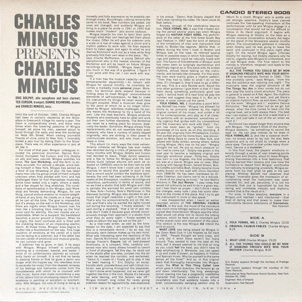 Presents Charles Mingus
