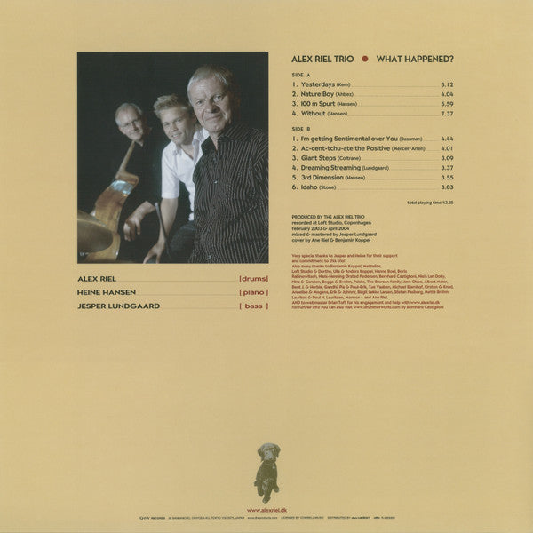 Release: What Happened?-Vinyl-Japan-2009-DIW 3030-8925593