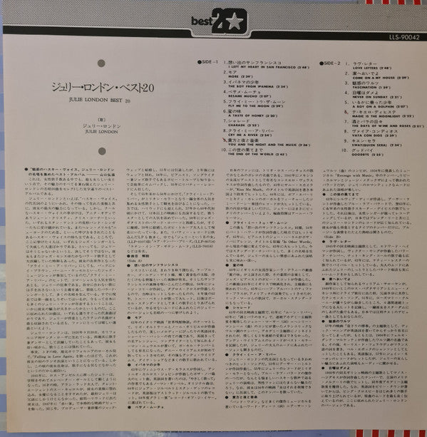 Julie London Best 20