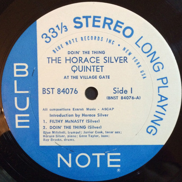 Doin' The Thing - At The Village Gate