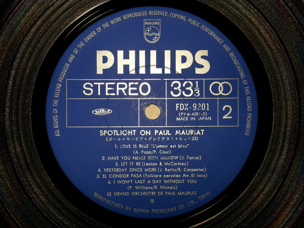 Spotlight On Paul Mauriat