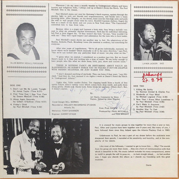 Release: Unknown Release-Vinyl-US-1973-MRS-1001-3388754