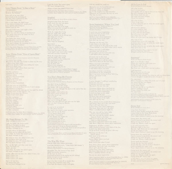 Barbra Streisand's Greatest Hits - Volume 2