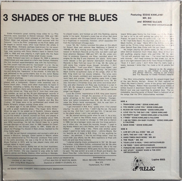 Master Release: 3 Shades Of The Blues by Various