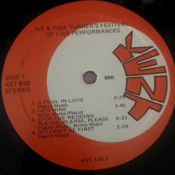 Ike & Tina Turner's Festival Of Live Performances