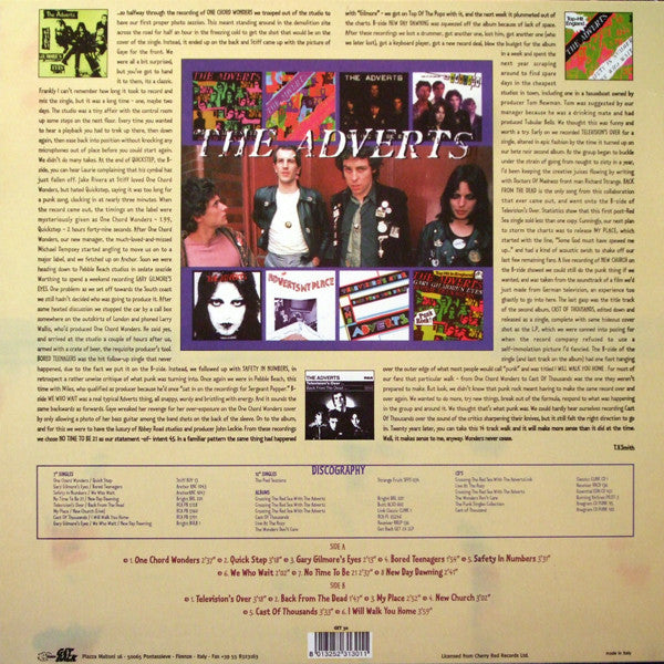 Release: The Punk Singles Collection-Vinyl-Italy-1998-GET 30-2033805