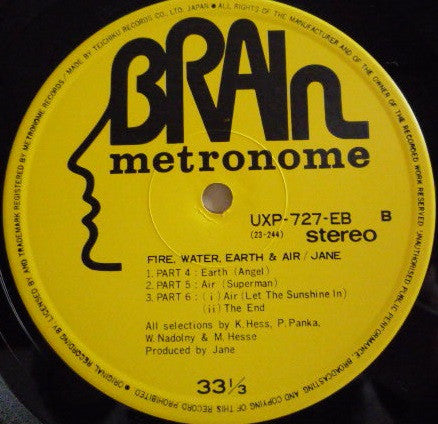 Fire, Water, Earth & Air