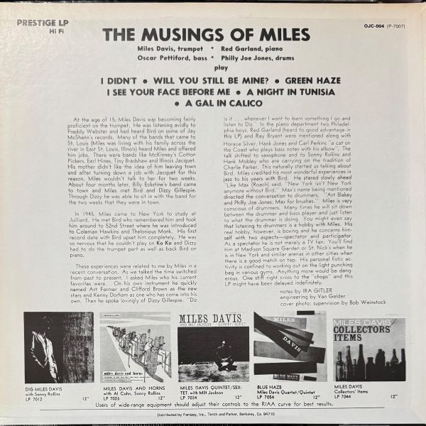 The Musings Of Miles